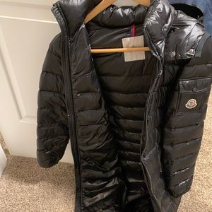 Moncler long jacket womens